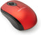 Amazon Basics 2.4 Ghz Wireless Optical Computer Mouse with USB Nano Receiver, Red...