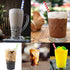 Boba Straws, Smoothies Straw Disposable Extra Large 0.5" 1/2" 12mm Wide Paper Straws for Slushy Jumbo Thick Shakes Bubble Tea Tapioca Pearls Showe...