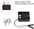 Aokin for Raspberry Pi Cooling Fan DC 5V/3.3V Brushless CPU Cooling Fan with Screws for Raspberry Pi 4 B, Pi 3 B+, Pi 3 B, Pi 2 B, Pi 1 B+, RetroF...