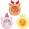 Hilph Kids Ice Packs for Boo Boos, Reusable Cold Packs with Sleeves for Kids Injuries, Toddler Animal Ice Packs Hot Cold Therapy for Kids Bumps, S...