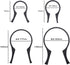 SING F LTD 8pcs Camera Lens Filter Remover Wrench Camera Filter Wrench Fit 37-46mm 49-58mm 62-77mm 82-95mm Lens Thread Compatible with Canon Nikon...