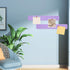 Bulletin Board Cork Board Cork Boards for Walls Cork Board for Office Pin Board Bulletin Boards for Walls (Light Purple)...