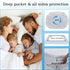 Waterproof Mattress Protector,Cooling Breathable Fluffy Soft Mattress Pad,Washable Mattress Protector,Noiseless Mattress Cover,Bed Cover Waterproo...