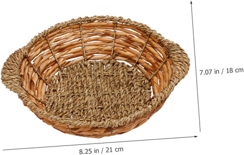 Dolsot Pot Base Woven Storage Baskets Serving Tray Stone Bowl Base Casserole Pot Holder Woven Casserole Pot Mat Stone Pot Mat Rattan Multifunction...