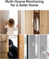 Maxcio Door Window Sensor, Door Open Detector with App Notifications, Compatible with Alexa/Google Home, Entry Detector Sensor for Home Automation...