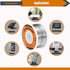 TOWOT Tin Lead Rosin Core Solder Wire for Electrical Soldering, Content 1.8% Solder Flux Sn60-Pb40 (0.6mm, 100g)...
