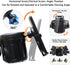 Stroller Cup Holder with Phone Holder,Bike Cup Holder,Freely Rotating and Adjustable 3-in-1 Mobile Phone/Double Bottle Holder for Stroller,Bike,Mo...