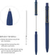 WY WENYUAN Ballpoint Pens, Pens Fine Point Smooth Writing Pens, Nice Teacher Pens For Journaling, Black Ink 1.0 Mm Pens Office Desk Accessories, A...