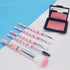 5PCS Kitty Makeup Brush with Kitty Cat Headband-Cosmetic Makeup Brush Set Professional Tool Kit Set Brush Set Best Gift for Young Girl Women...