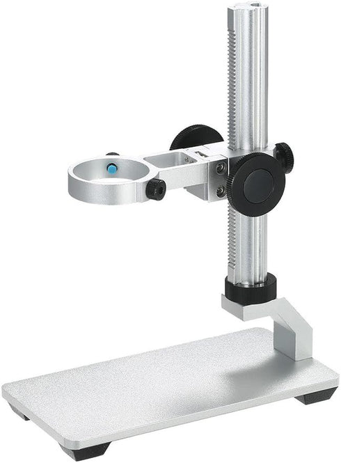 Aluminium Alloy Universal Adjustable Professional Base Stand Holder Desktop Support Bracket for Max 1.4" in Diameter USB Digital Microscope Endosc...