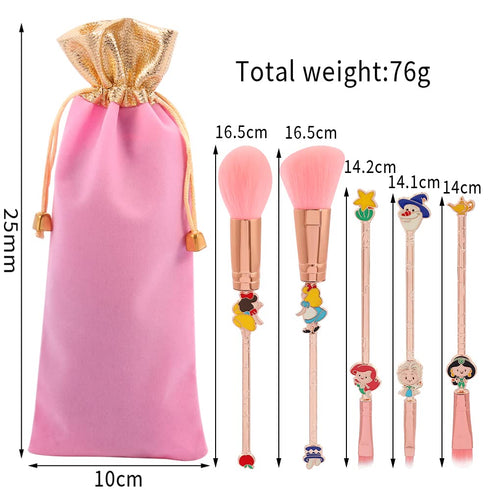 Anime Alice in Wonderland Makeup Brushes - Foundation Blending Powder Eyeshadow Contour Concealer Blush Cosmetic Makeup Tool Brush (Alice Makeup B...