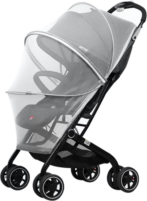 Mosquito Net for Stroller,Encrypted Stroller Mosquito Net Full Cover with Double Zipper,Breathable & Foldable Netting for Baby Cover(White)...