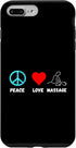 iPhone 7 Plus/8 Plus Massage Peace Love Spa Therapist Relaxation Relax Masseur Case...