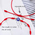 Tarsus (Ver.3) Evil Eye 7 Knot Lucky Bracelets Adjustable Red String Amulet for Women Men Boys & Girls...