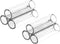 6-Tube Fish Shrimp Feeder Glass Breeding Tube, Aquarium Fish Tank Pipe Shelter Tube Fish Tank Shelter Decorations...
