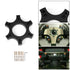 RASTP Aluminium 70mm Steering Wheel Adapter Plate Fit for Thrustmaster T300RS with 13 14 Inch Steering Wheel-Black...