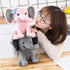 Elephant Stuffed Animals - Kawaii plushiesToys for Baby, Boy, Girls Plush Toys Gifts - Great for Nursery, Room Decor, 9.8 Inch (Pink)...
