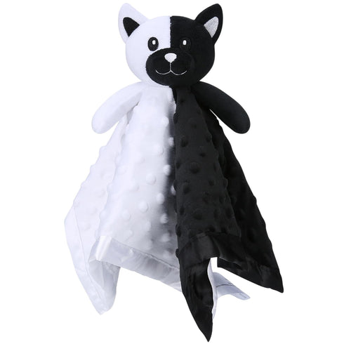 Pro Goleem Cat Loveys for Babies, Soft Security Blanket High Contrast Baby Toys for Newborn Stuffed Animals Baby Gifts for Boys and Girls, 16 Inch...