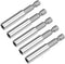 uxcell 5 Pcs 1/4 Inch Hex Shank by 2.36 Inch Magnetic Bit Holder Extension, Quick Release Screwdriver Drill Bit Power Tool...