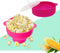 Mini Microwave Popcorn Popper, BPA Free Silicone Popcorn Popper Microwave Collapsible, Microwave Popcorn Maker, Microwave Popcorn Bowl, Dishwasher...