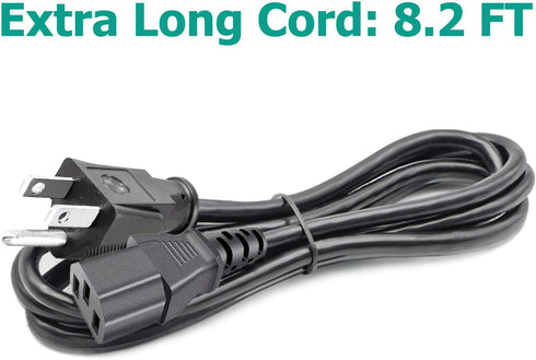 3 Prong AC Power Cable Replacement for AnkerMake M5 3D Printer 8.2ft Power Cord Plug...