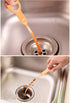 1 Pack 63 Inch (1.6m) Cleaner Drain Auger Hair Catcher 3 Pack Drain And snake Clog Remover Cleaning Tools For Kitchen Sink Bathroom Tub Toilet Clo...