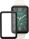 kwmobile Protective Film Compatible with Xiaomi Mi Band 7 Pro Screen Protector - 2x Smart Watch Protector Anti-Fingerprint...