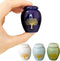Mini Cremation Urns for Human Ashes Set of 4 - Tree of Life Small Keepsake Urns - Ceramic Adult Dog Cat Ashes Holders Miniature Memorial Funeral U...
