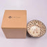 ChezMax Natural Coconut Bowl Mother of Pearl Inlaid Shell Bowls Key Bowl for Entryway Table Candy Container Nuts Holder Fruits & Dry Snack Storage...