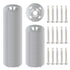 200Pcs Fastener Kit Board Hardware Set for Foam Board,100Pcs 1-1/8 Inch Galvanized Steel Washers for Installation and 100Pcs Stainless Steel Screw...