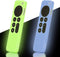 LEFXMOPHY Silicone Cases for Apple TV Remote Case 2021-2024 4K Siri 2nd 3rd Generation - Cover Skin for AppleTV Control 2-Pack Green and Blue Glow...