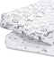 Beberoad Love 2 Pack Baby Changing Pad Covers Set Changing Table Sheets for Boys and Girls, 100% Cotton Soft Diaper Changing Pad Cover-Elastic Was...