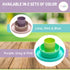 melii Non-Suction Silicone Plate, Bowl and Cup Set for Toddlers, Kids and Children (Purple, Grey, Pink)...