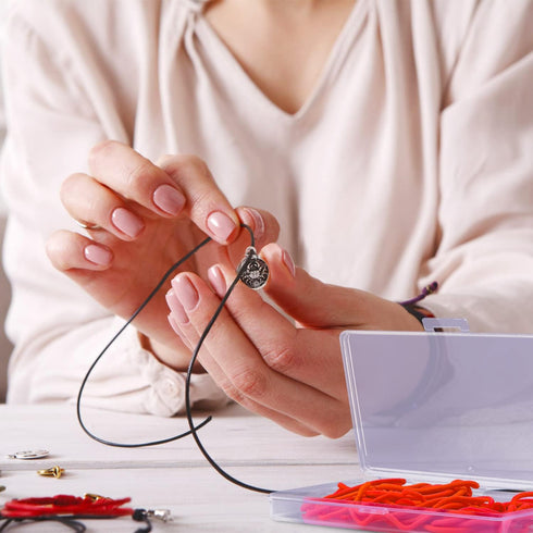 Lainrrew 6 Pcs Rectangular Clear Plastic Storage Containers Box with Hinged Lid Plastic Beads Storage Containers Empty Case Organizer for Beads, C...