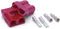 WARN 22681 Powersports ATV Quick Connect Winch Power Cable Connector Plugs, 1 Pair , Red...