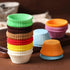 KALAIEN Cupcake Liners Baking Paper Cup Muffin Wrappers for Party 50 Pack (Light Blue)...