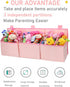 Changing Table Diaper Organizer - Diaper Caddy Organizer Holder Baby Hanging Diaper Stacker Storage For Crib, Changing Table, Cribs Playard Baby E...
