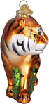 Old World Christmas Ornaments: Wildlife Animals Glass Blown Ornaments for Christmas Tree, Tiger...