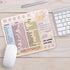 Shortcut Keys Pattern Thickened Waterproof Mouse Pad Quick Key Super Large Anti-Slip Keyboard Pad - with Office Software Shortcuts Pattern, excel ...