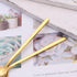 12 Pieces Mini Gold Spoons Stainless Steel Espresso Spoons, 5.24 Inch Demitasse Spoons for Sugar Dessert Cake Ice Cream Soup Antipasto Cappuccino ...