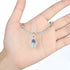 925 Sterling Silver Hamsa Charm Hand Charm Evil Eye Charm Birthday Charm Anniversary Charm for Pandora Charms Bracelet (Silver)...