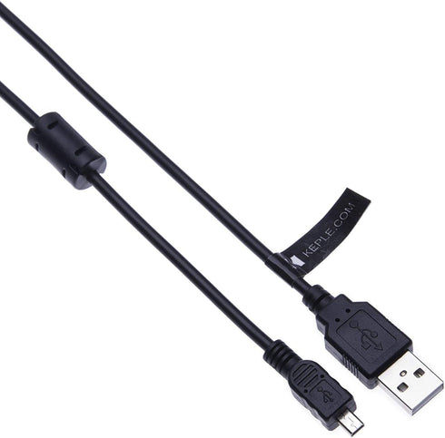 USB Cable Lead Cord by Keple for D750, D3300, D 5500, D5300, D7100, D7200, B500, V1, Fujifilm FinePix S9450W, S9700, S9800, S9900W, Fujifilm FineP...