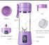 WROZZO Mini Personal Blender, 1000W Powerful Motor, 800ml Cup, 6 Stainless Blades, USB Charging, Portable Blender for Shakes and Smoothies Purple...