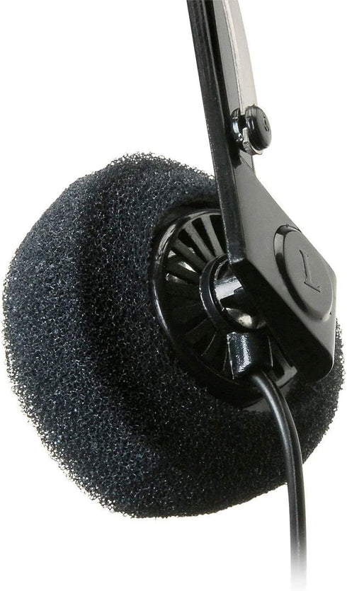 Parts Express Mini Stereo Lightweight Headphones with 4 Foot Cord......