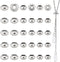PH PandaHall 304 Stainless Steel Slider Beads 30pcs Stopper Bead 7mm 8mm 10mm Adjustable Slider Metal Loose Beads with Rubber Inside for Bracelet ...