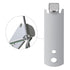Fence Wire Twister for T Post Clips, Barb Wire Twisting Tool for Fencing wire, Stainless Steel (5 Pack)...