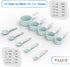 TILUCK Measuring Cups & Spoons Set, Stackable Cups and Spoons, Nesting Measure Cups with Stainless Steel Handle, Kitchen Gadgets for Cooking & Bak...