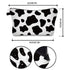 Meiyuuo Makeup Bag Bulk Cosmetic Bags Set 2PACK Organizers Medium Cosmetics Bag Small Make up Pouch for Purse for Women Ladies(Cute Cow Print)...