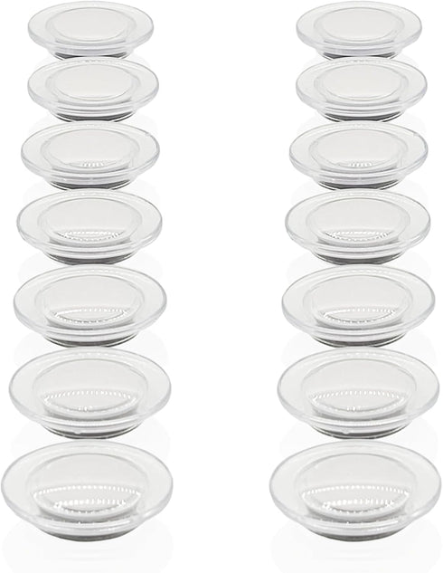 Fridge Magnets, 14 Pack Refrigerator Magnets Strong Magnets Small Magnets, Whiteboard Magnets, Heavy Duty Magnets, Round Cute Mini Magnets for Whi...
