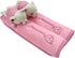 Tianmei 2Pcs Bear Doll Styling Faux Suede Car Seat Belt Strap Cover Shoulder Strap Pad (Pink Color)...